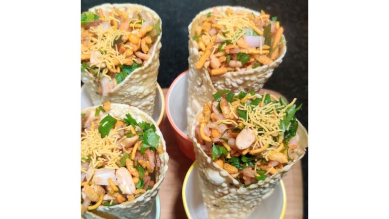 Papad cone recipes: सिर्फ 5 मिनट में घर पर बनाएं टेस्टी पापड़ कोन, जानें रेसिपी