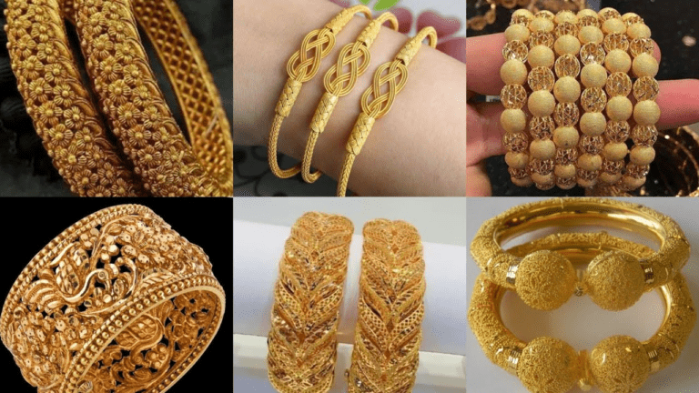 Gold Kangan Design: आपके हाथों की खूबसूरती में चार चांद लगा देंगे ये गोल्ड कंगन,देखें न्यू कलेक्शन
