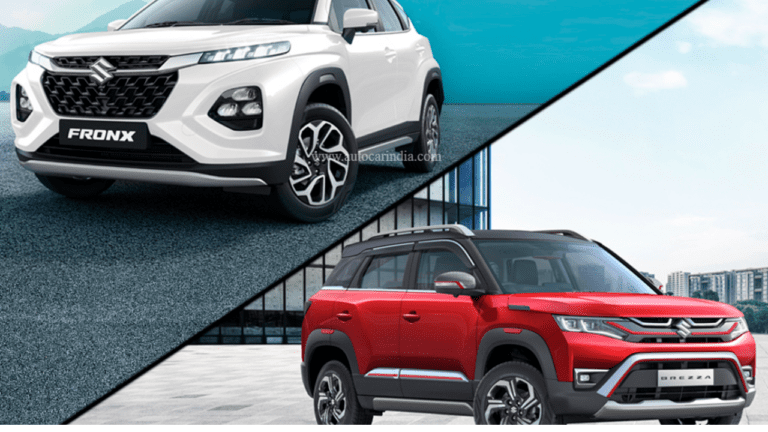Maruti Fronx vs Brezza : मारुति फ्रोंक्स और मारुति ब्रेज़ा में कौन है आपके लिए बेस्ट, जानिए यहां
