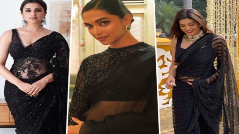 Nailpaint for black saree: काली साड़ी पर बेहद खूबसूरत लगते हैं ये नेल पेंट शेड्स,आप भी जरूर करें ट्राई