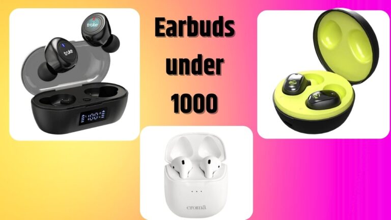 Earbuds under 1000: एक हजार से भी कम में आते हैं ये बेहतरीन ईयरबड्स, फीचर्स में नहीं है कोई मुकाबला