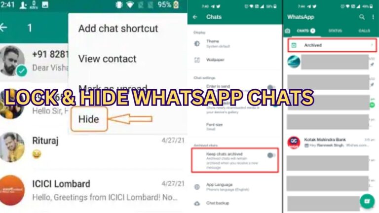 Lock & Hide WhatsApp Chats: व्हाट्सऐप चैट को छिपाने के लिए इससे बढ़िया नहीं है कोई जुगाड़, देखें डिटेल