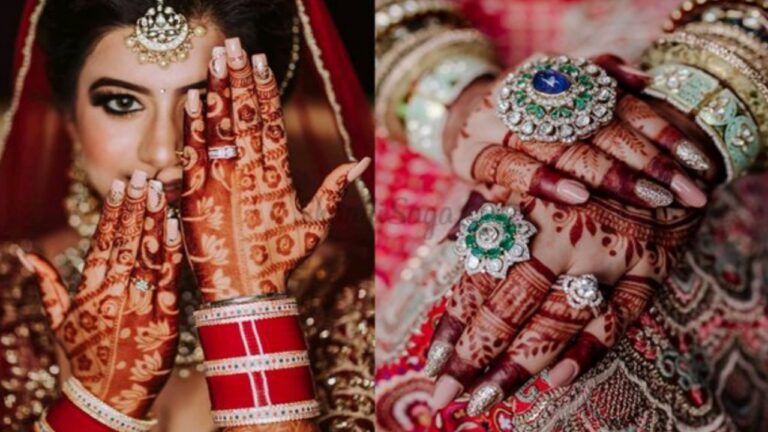 Nailpaint Designs For bride: दुल्हन के हाथों पर खूबसूरत लगेंगे ये नेलपेंट डिजाइंस,आप भी कर सकती हैं ट्राई, देखें