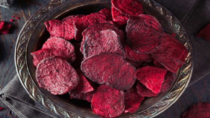 Beetroot chips