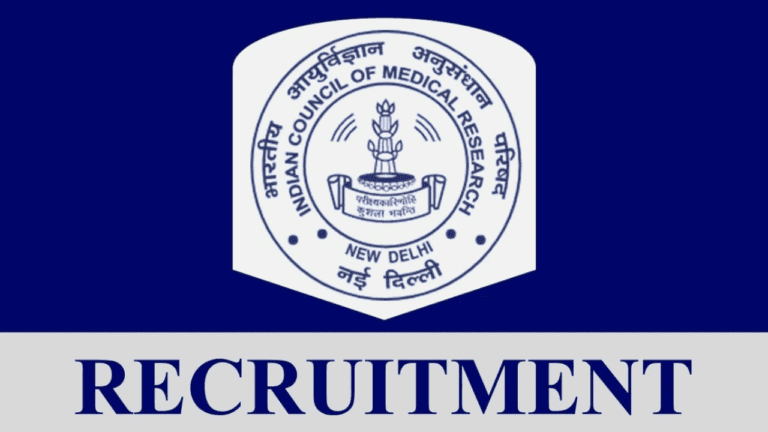 ICMR Recruitment 2023 : युवाओं के लिए अच्छी खबर! आईसीएमआर में निकली विभिन्न पदों पर भर्ती, मिलेगी लाखों में सैलरी
