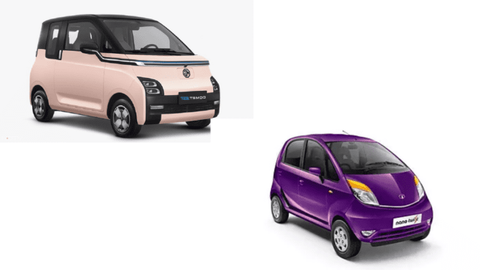 MG Comet EV Vs Tata Nano EV