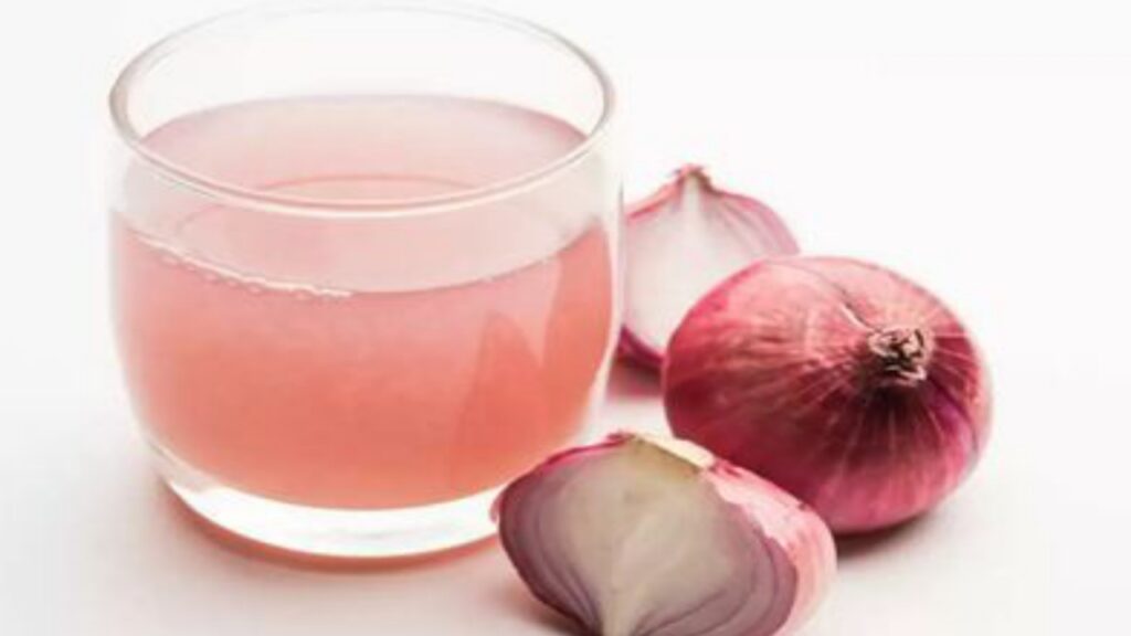 Onion juice benefits