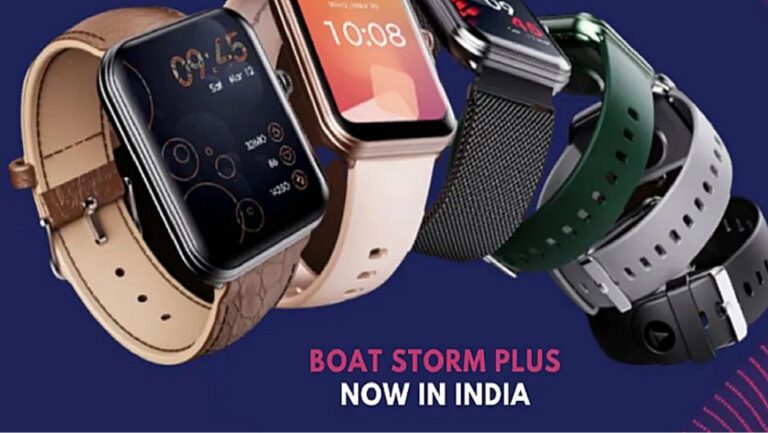 Boat storm plus: देसी ब्रांड की इस स्मार्टवॉच में मिलते हैं जबरदस्त फीचर्स, कीमत भी हो जाएगी बजट में फिट