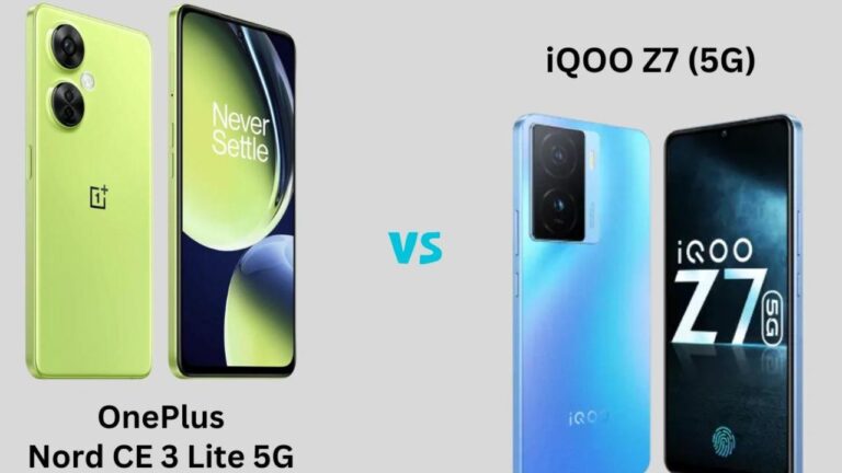 IQoo Neo 7 pro 5G Vs Oneplus Nord CE 3 Lite में कौन सा स्मार्टफोन है बेस्ट,जानें तुरंत