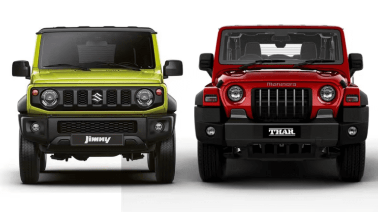 Maruti Jimny Vs Mahindra Thar में कौन है ज्यादा पावरफुल, जानें यहां