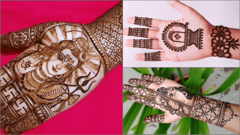 Shivratri Mehndi Designs : अपनी हथेली पर लगाएं ये खास डिजाइन वाली मेंहदी, डिजाइन देख हर कोई करेगा तारीफ