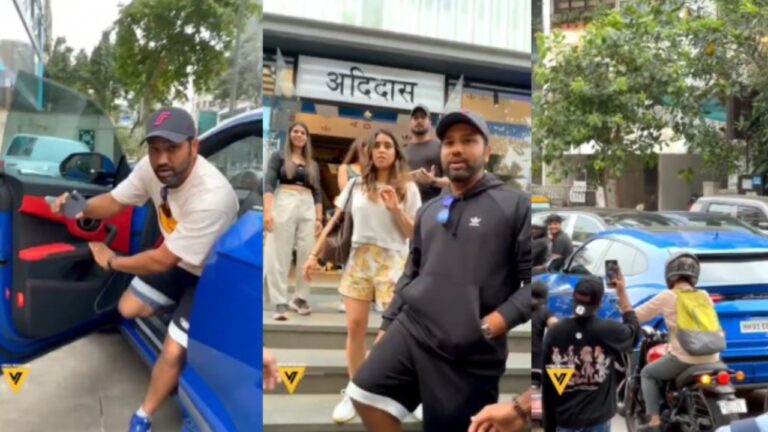 चमचमाती गाड़ी से उतरते दिखे रोहित और रितिका, गाड़ी के दाम सुन उड़ जायेंगे होश