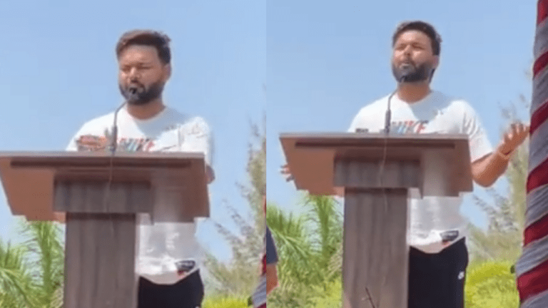 Rishabh Pant: पंत ने मंच से जो कहा, आप भी सुनकर हो जायेंगे भावुक