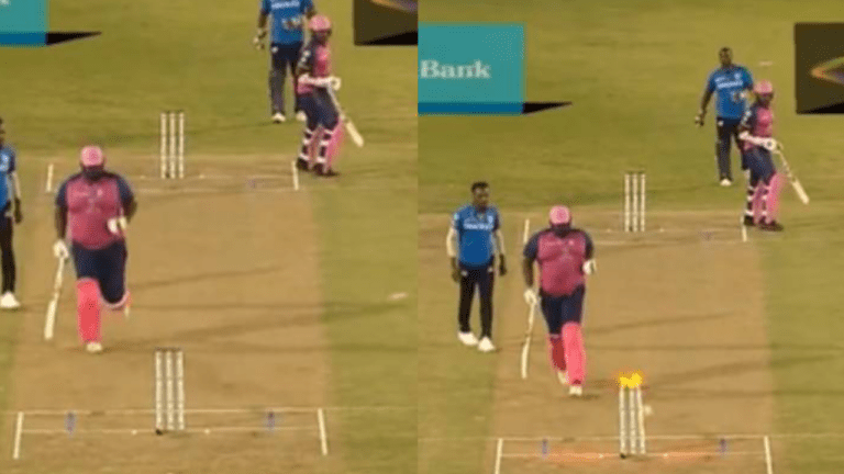 CPL: पिच पर जॉगिंग करने लगा यह खिलाड़ी, हो गया रन आउट, वीडियो देख आप भी खूब हसेंगे