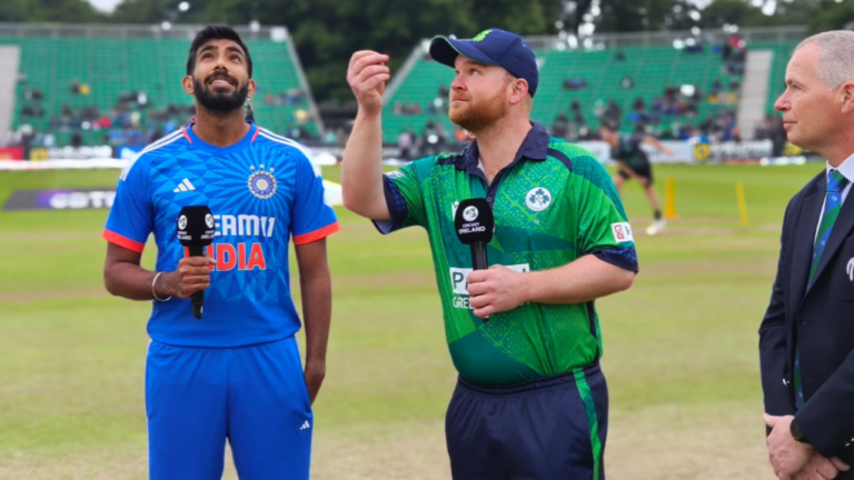 IND vs IRE: भारत ने जीता टॉस, पहले गेंदबाज़ी का निर्णय, सबकी नजर बुमराह पर