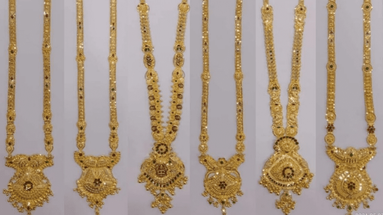 Necklace Designs : आज ही खरीदें सोने की नेकलेस के ये लेटेस्ट डिज़ाइन, खूबसूरती में लग जायेगा चार चांद