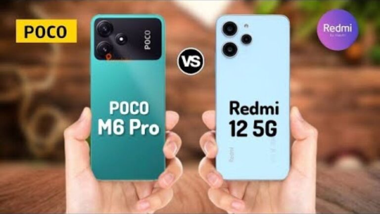 Redmi 12 5G Vs Poco M6 Pro 5G में कौन है दमदार,किसकी कीमत है कम,पढ़ें पूरी डिटेल