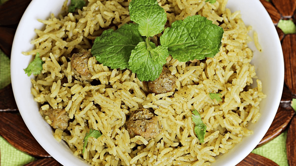 Soya Pulao