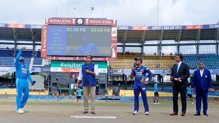 Asia Cup: भारत ने जीता टॉस, श्रीलंका को गेंदबाज़ी का आमंत्रण, जानें दोनो टीमों की प्लेयिंग इलेवन