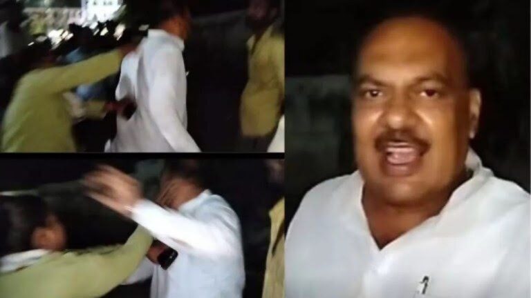 Viral Video: गाड़ी हटाने के विवाद पर BJP नेता को महिला ने जड़े झड़ाझड़ थप्पड़,वायरल हुआ विडियो