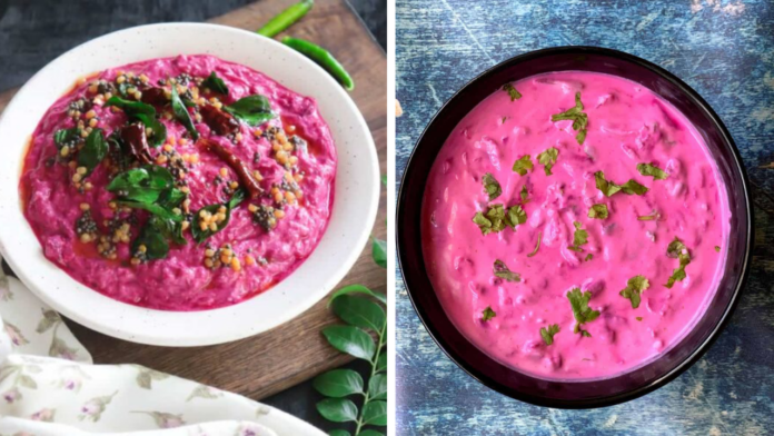 Beetroot Raita