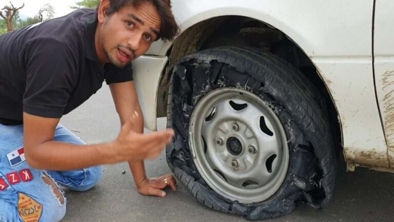 Car tyre puncture tips: लॉन्ग ड्राइव पर आचनक पंचर हो जाएं कार के टायर, तो ऐसे मिनटों में करें ठीक