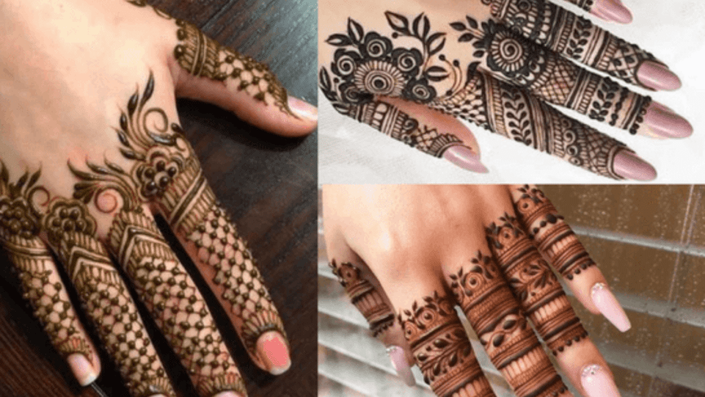 Finger Mehndi Designs