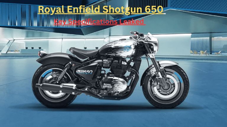 Royal Enfield के अपकमिंग बाइक शॉटगन 650 का डिटेल हुआ लीक, मिलेंगे धांसू इंजन, जानें क्या होगा इसमें खास