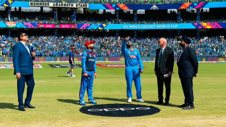ICC World Cup: अफ़गानिस्तान ने जीता टॉस, लिया ये निर्णय, भारत ने किए बड़े बदलाव
