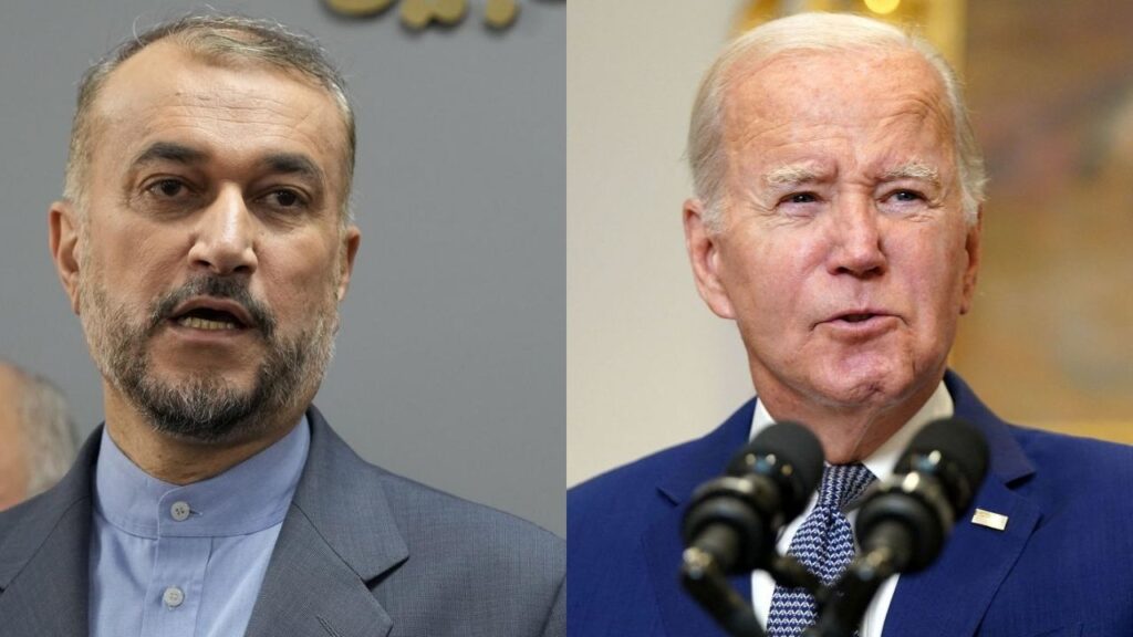 Joe Biden Hossein Amir Abdollahian