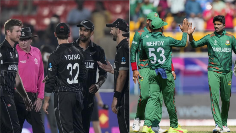 ICC World Cup: न्यूज़ीलैंड से आज भिड़ेगा बांग्लादेश, जानें मौसम का हाल, पिच रिपोर्ट और प्लेइंग इलेवन