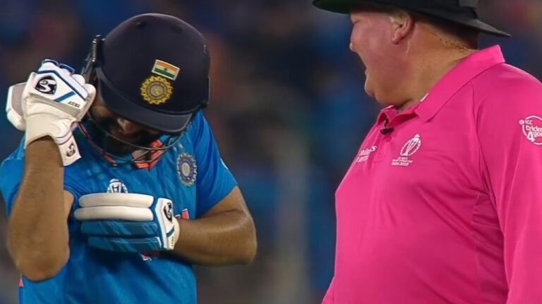 World Cup 2023: रोहित ने खोला इस तस्वीर का राज़, बताया अंपायर से क्या हुई बात, देखें वीडियो