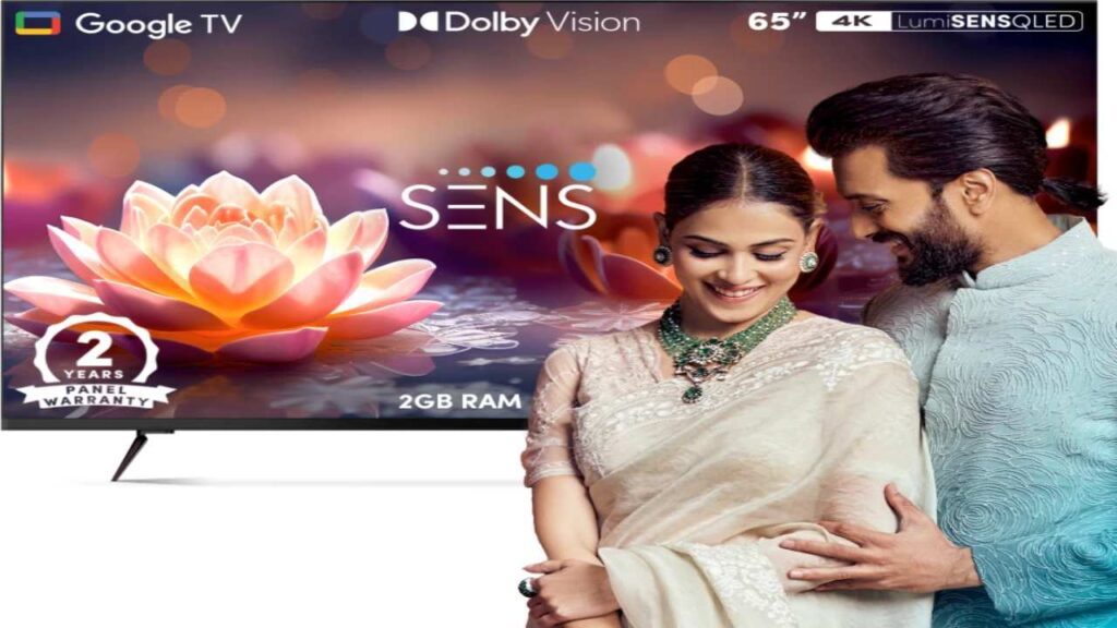 SENS Dwinci Smart tv on flipkart