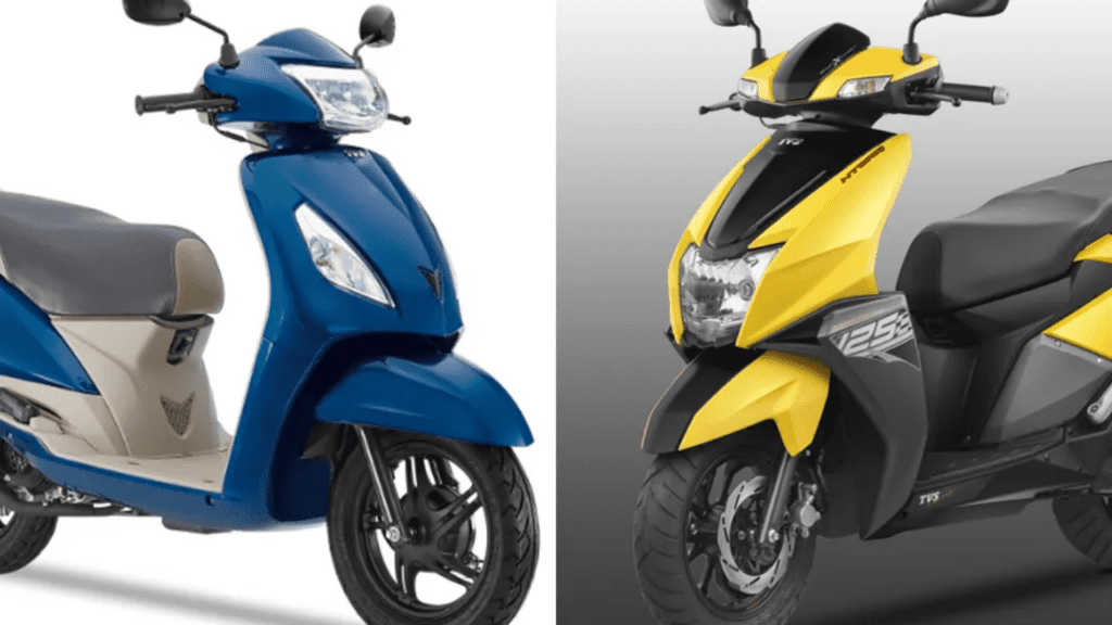 TVS Jupiter 125 Vs TVS Ntorq 125