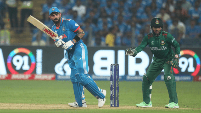 World Cup 2023 IND vs BAN: शुभमन और विराट ने खेली जबरदस्त पारी, बांग्लादेश के गेंदबाजों की तोड़ी कमर