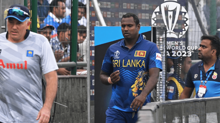 World Cup 2023: Angelo Mathews के आउट पर अंपायर ने क्या कहा, पूर्व खिलाड़ियों की क्या है राय