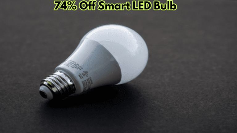 74% की सीधी डिस्काउंट में खरीदें Smart LED Bulb, यहां चल रहा ये तगड़ा ऑफर