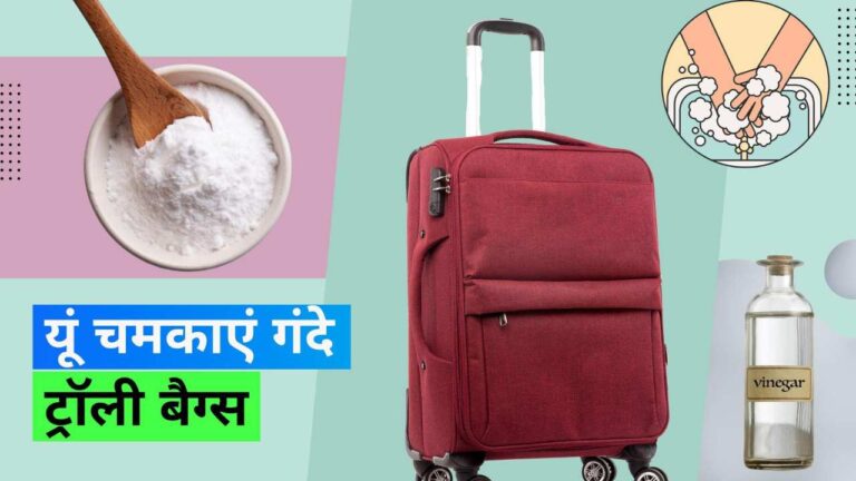 Trolley Bag पर जम गई है गंदगी, तो बिना ड्राई क्लीन का ऐसे करें साफ, देखें